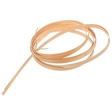 2Rolls Bamboo Woven Strip Material for DIY Crafts and Home Decoration