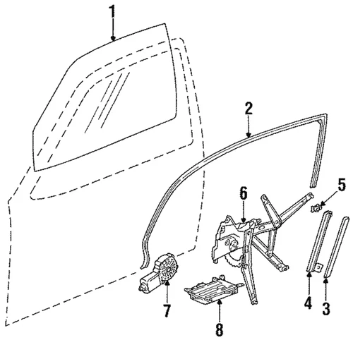 Genuine BMW 1995-1999 BMW 318ti - Guide 51-32-8-146-247