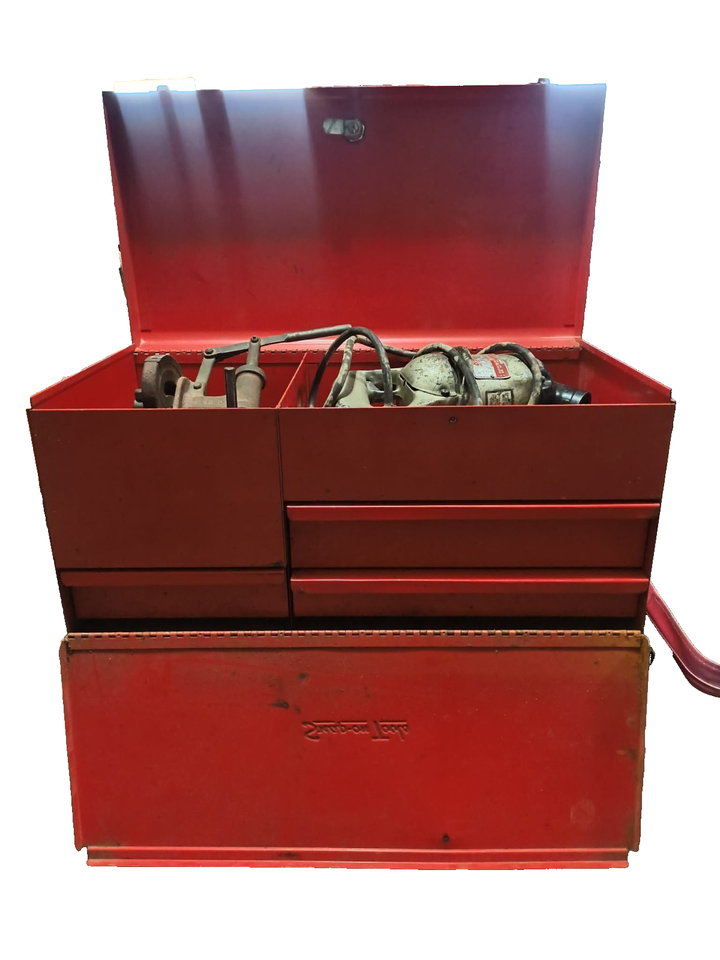 BLUE POINT HAND HELD VALVE SEAT VG-16 GRINDER SET IN SNAP ON BOX W ...