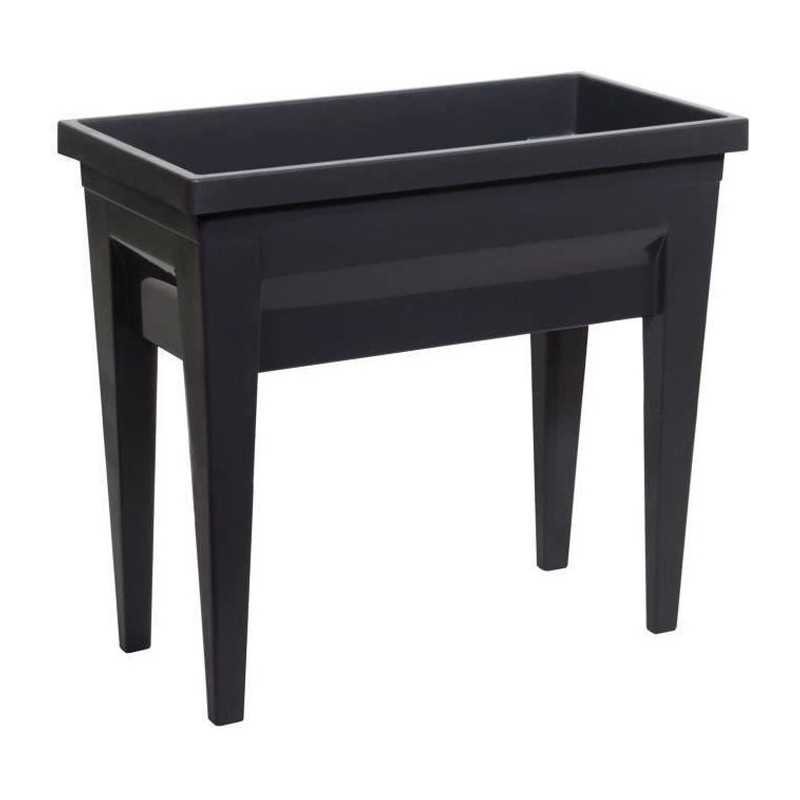 Table de potager gris EDA City Veg 57L 73x38cm pour cultiver ses légumes