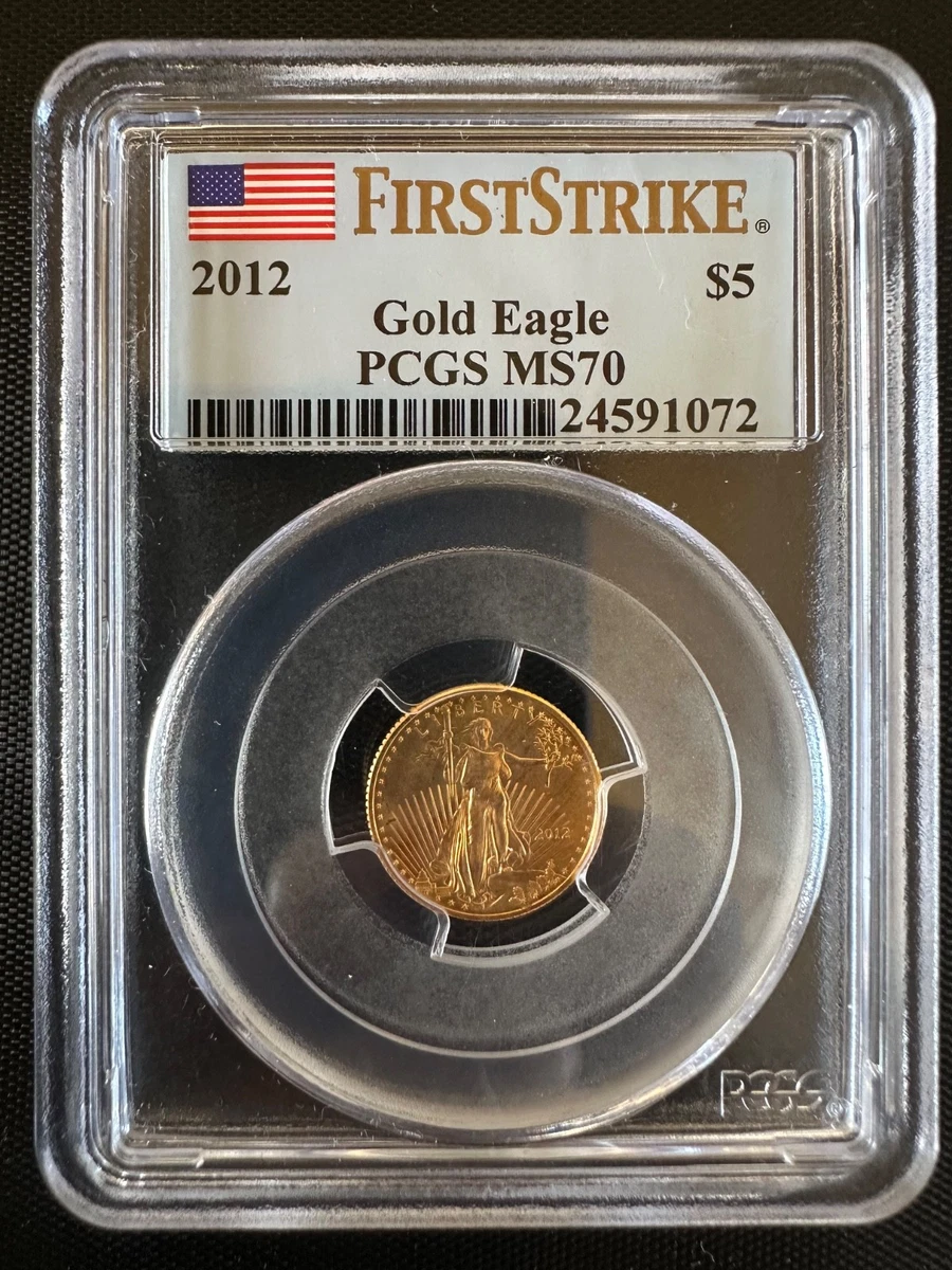American Eagle MS 70 Graded 2012 Gold Bullion Coins for sale | eBay