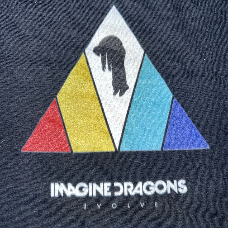 Imagine Dragons Band Falling Guy Concert Tour Shirt Youth Large 14/16 Brand New - Image 2 of 4