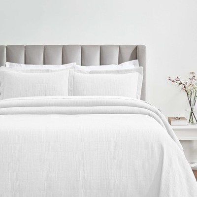 3 Piece Cotton Bedspread and Sham Set, Home Bed Decor, Decorative Bed Spread,...