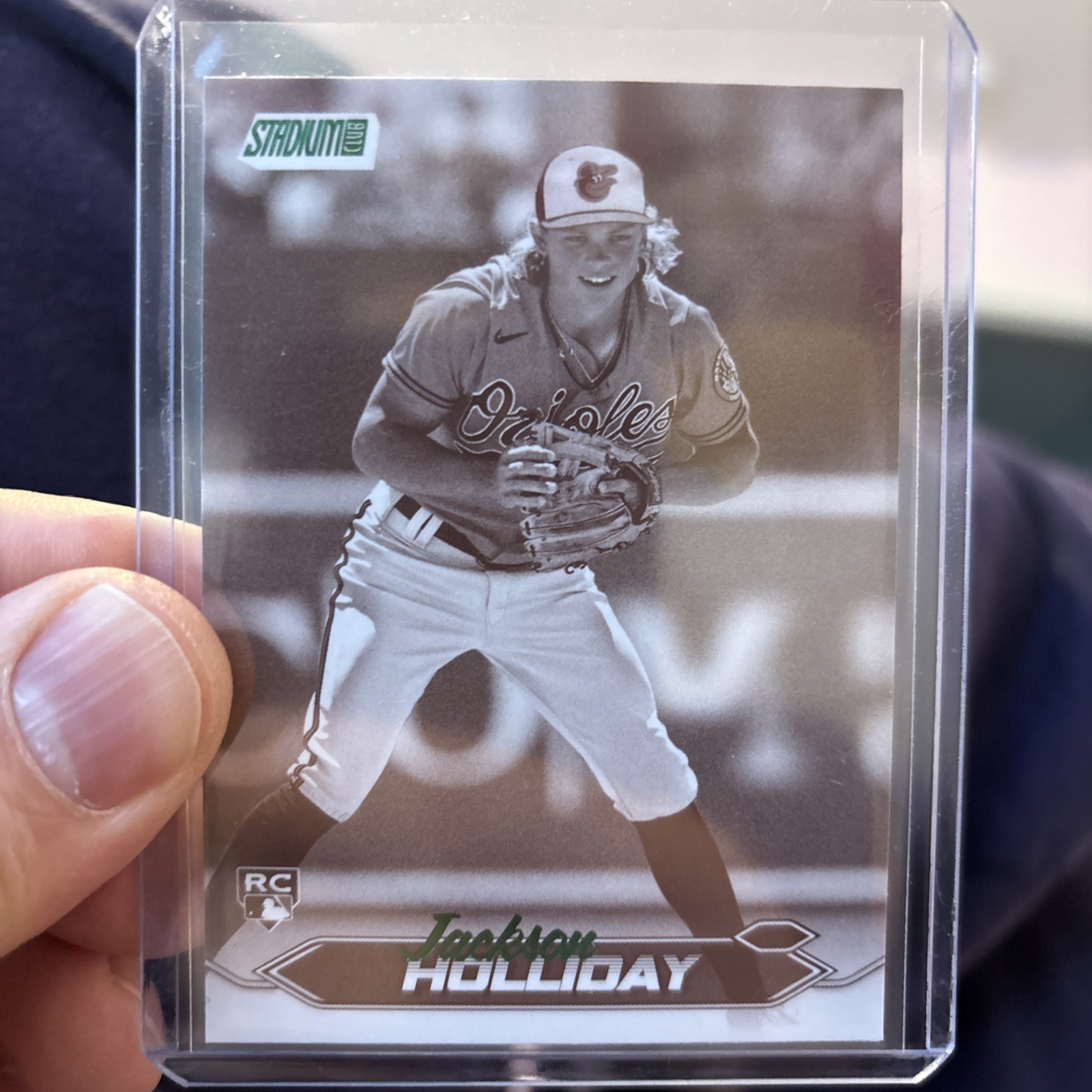 2024 Topps Stadium Club - Jackson Holliday #211 Black & White (RC)