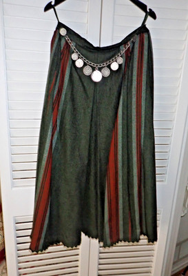 SKIRT Helene Strasser OKTOBERFEST DIRNDL TYROL WOOL WOMEN  sz 42