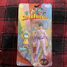 NEW McFarlane 6    DC Super Friends Wonder Twins JAYNA & GLEEK Platinum Chase MOSC