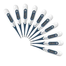 iProven Adult Digital Oral and Rectal Thermometer Measures in 10 Seconds with...