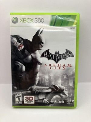 Batman Arkham City Microsoft Xbox 360 Video Game Complete 3D Compatible NTSC