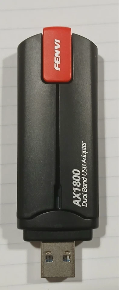 Fenvi AX1800 Dual Band USB Adapter, a Wi-Fi 6 dongle used to upgrade a... - Image 4 of 4