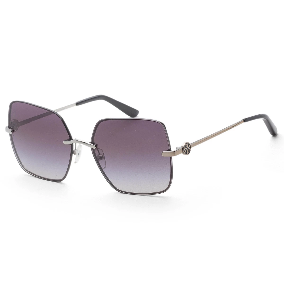 Tory Burch Butterfly Sunglasses 6080 31618G Tory Burch Rimless Sunglasses for Women for sale | eBay main image 2