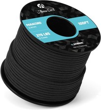2.4mm Paracord 275 100ft Rope 4 Strands Tactical Parachute Cord