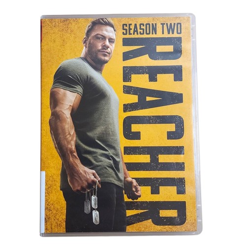 Reacher Season Two DVD Pre-owned Free Shipping - Picture 2 of 6