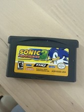 Sonic Advance 3 (GBA / Game Boy Advance) Tested Cart