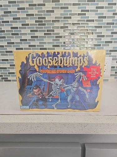 VTG 1995 Goosebumps Shrieks & Spiders Game - Parker Brothers New / Sealed NOS