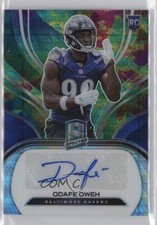 2021 Panini Spectra Rookie Auto Celestial Prizm 18/75 Odafe Oweh #271 Auto 17j1