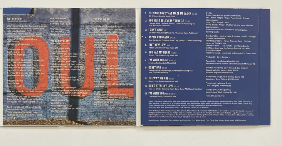 Robert Cray - Robert Cray And Hi Rhythm Cd Album Tri Fold Sleeve RnB Near Mint - Image 4 of 4