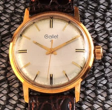 Vintage Gallet 21 Mechanical Wristwatch