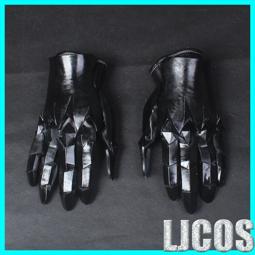 Juego Genshin Impact Argenti Caballero Mano Armadura PU Guantes Juegos con disfraces Guanteletes de utilería - Imagen 6 de 9