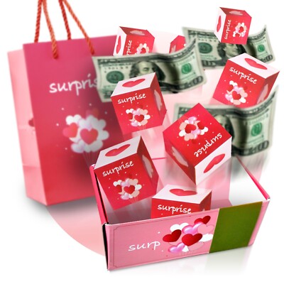 Surprise Gift Geschenkbox Überraschung Box DIY Pop Up Jumping Geld Explosion