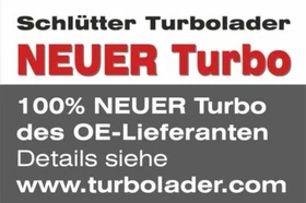SCHLÜTTER TURBOLADER Lader, Aufladung 172-08350 für VW