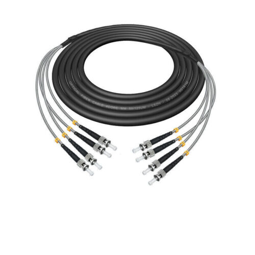 1M~20M 4 Strand MM OM3 7mm Fiber Optic Outdoor Cable with FC/SC/ST/LC Connector - Picture 15 of 15
