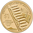 2024-D Native American Dollar — photo from another recent sale