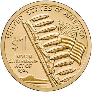 2024 D UNCIRCULATED NATIVE AMERICAN SACAGAWEA GOLDEN $1 DOLLAR COIN Frm MINT BAG