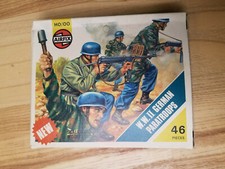 Airfix German Paratroopers HO OO Scale Boxed Complete on Sprue