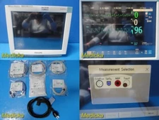 Philips Intellivue MP70 (M8007A) Patient Monitor W/ MMS Module & NEW Leads~37169