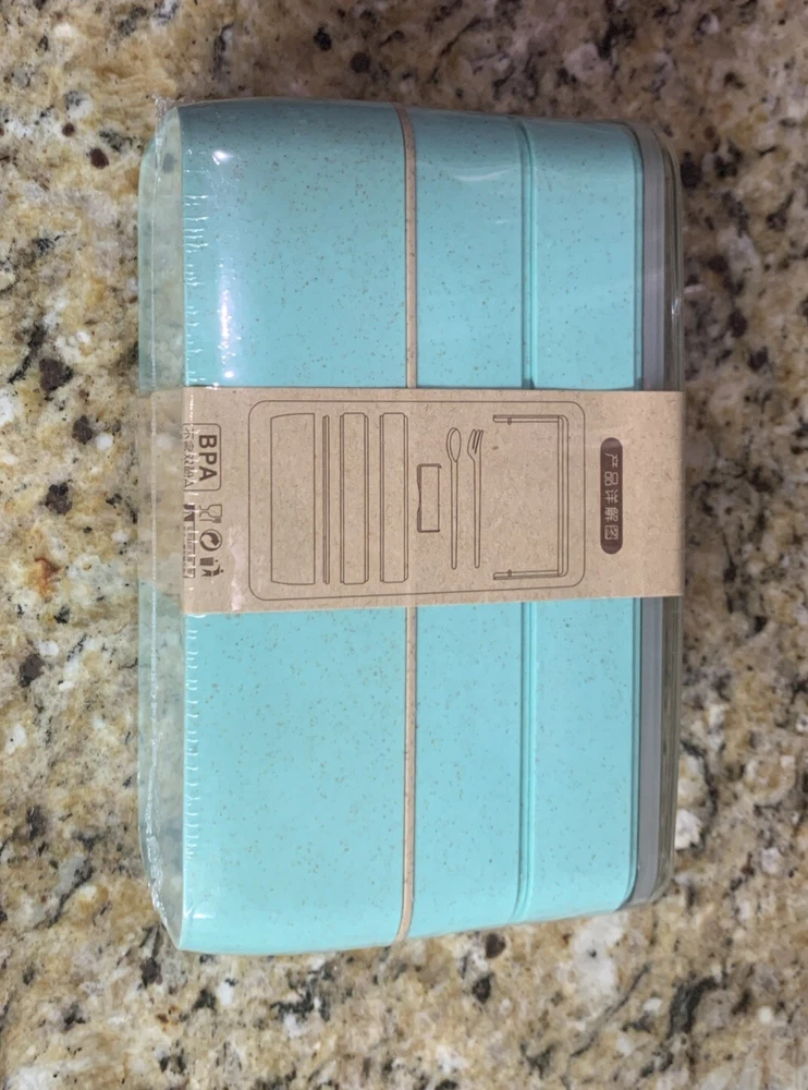 Bento Box Stacking Lunch Box 900mL with Insulation Case - New in Package Japan
