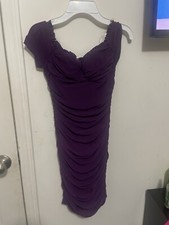 WINDSOR- BODYCON HOMECOMING DRESS, PURPLE, SIZE SMALL, WORN ONLY ONCE