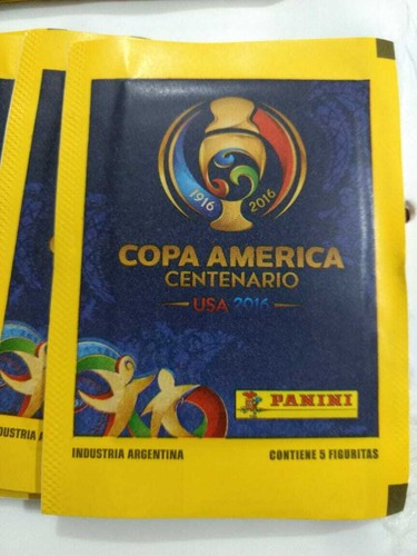 100 STICKERS PACK CENTENNIAL AMERICA CUP COPA AMERICA CENTENARIO PANINI + ALBUM - Picture 2 of 3