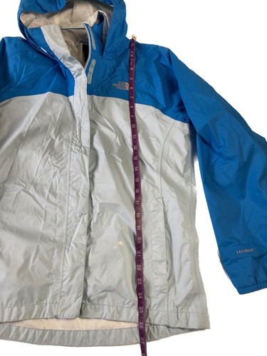 The North Face Jacket Hyvent Kids Size XL / 18 Blue Windbreaker Rain Coat *Read* - Picture 8 of 12