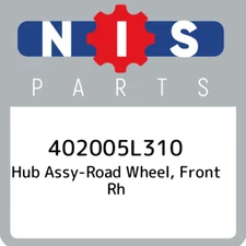 402005L310 Nissan Hub assy-road wheel, front rh 402005L310, New Genuine OEM Part