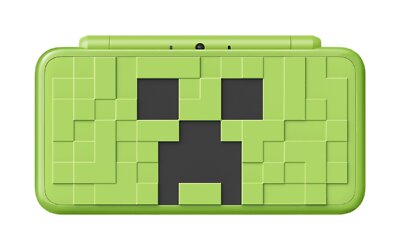 New Nintendo 2DS XL LL Minecraft Creeper Edition Console