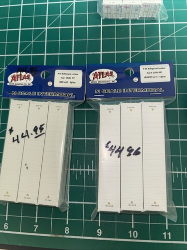 New! N-Scale Atlas 6-40’ & 2-45’ Containers Close Out! $290.71 Offer - Picture 7 of 7