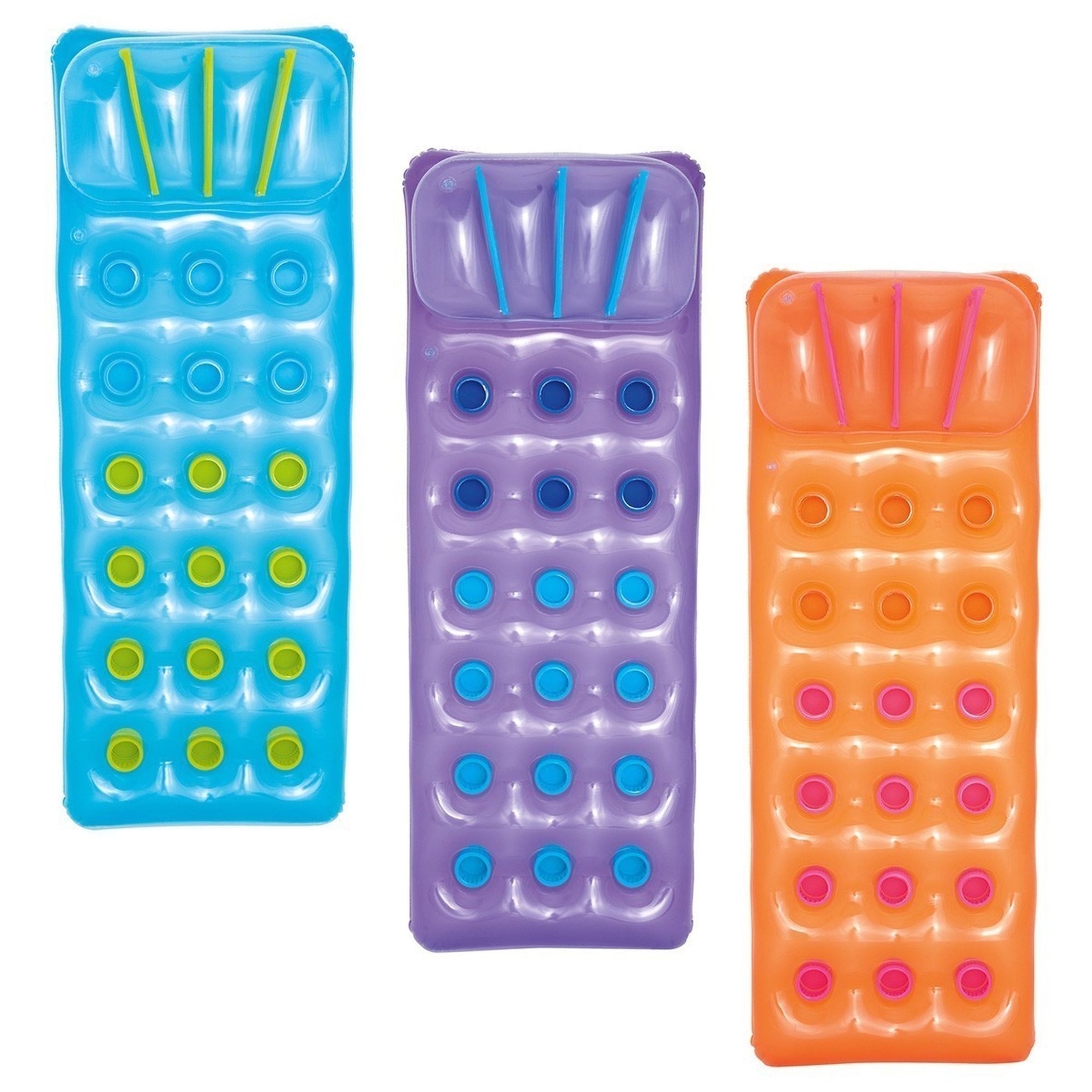 Кровать-шезлонг Bestway Luftmatratze для бассейна и пляжа 188x71 см Wasserliege Wasserlounge 3990₽