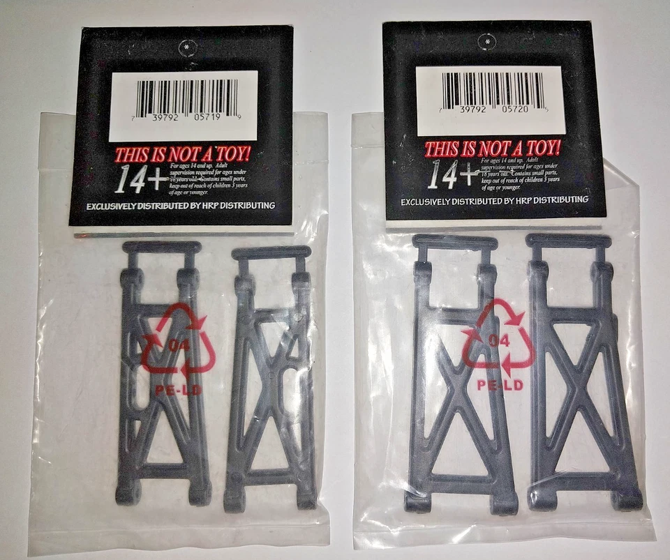 Racers Edge Rc T02104 and T02105 Front And rear A-arms for Switch Back - Image 2 of 2