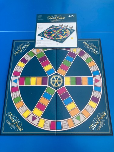 Plateau De Jeu De Rechange Pour Trivial Pursuit - Édition Du XXIème Siècle Genus - Occasion (plateau Seul)