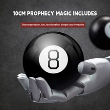 Black 8 Predict Magic Ball Party Prop Gift for Kids Fun Spherical Toys Gifts