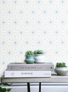 White Wallpaper Self Adhesive - Green Wallpaper