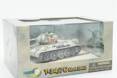 DRAGON Soviet T-34/76 Mod 1942 Leningrad 1944 LIMITED EDITION 1/72 FINISHED TANK - Picture 5 of 5