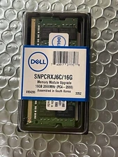 Dell 16GB (SO-DIMM) 2666 MHz DDR4 SDRAM Memory (SNPCRXJ6C/16G)