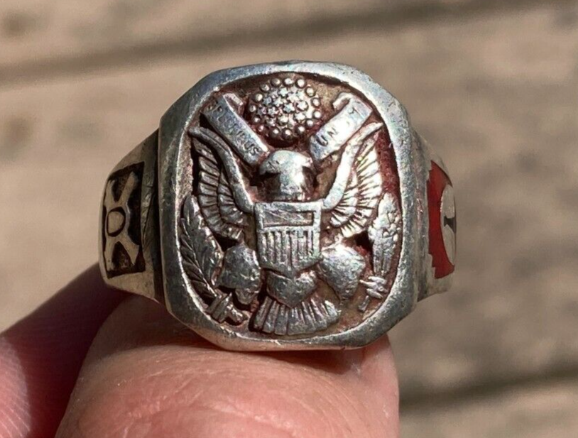 1941’s★アメリカ海軍★Aviator Ring★WW2・ミリタリーリング Wwii Pilot Ring - Etsy