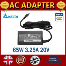 FOR LENOVO THINKPAD T470S REPLACEMENT 65W USB-C AC ADAPTER CHARGER