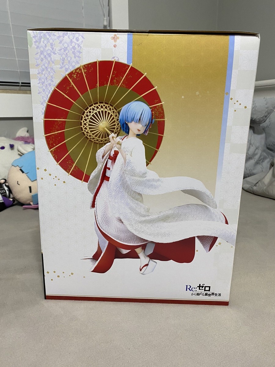 Rem Shiromuku Re: Zero FuRyu F:Nex Anime Figure White Kimono