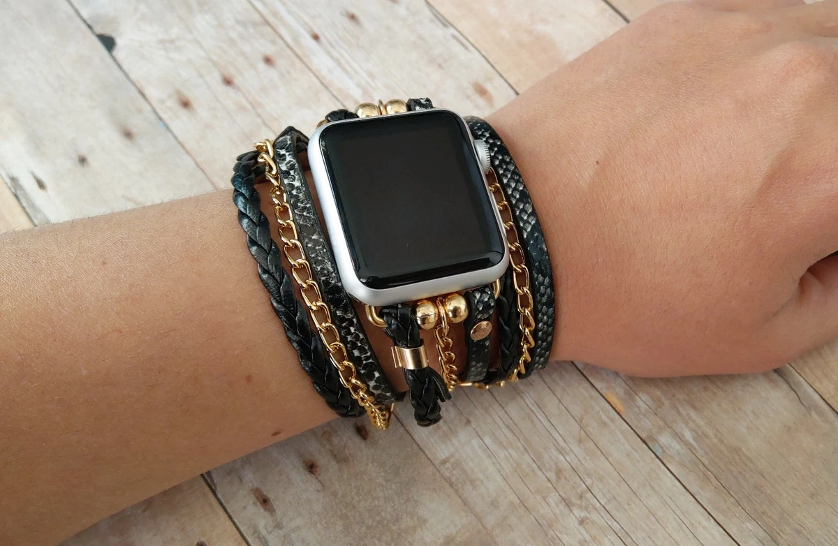 Louis Vuitton Apple Watch Bands for 38, 40, 42, 44mm for Sale in