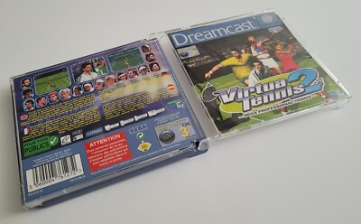 Virtua Tennis 2 Sur Dreamcast – NEUF SOUS BLISTER – Jeu SEGA Scellé