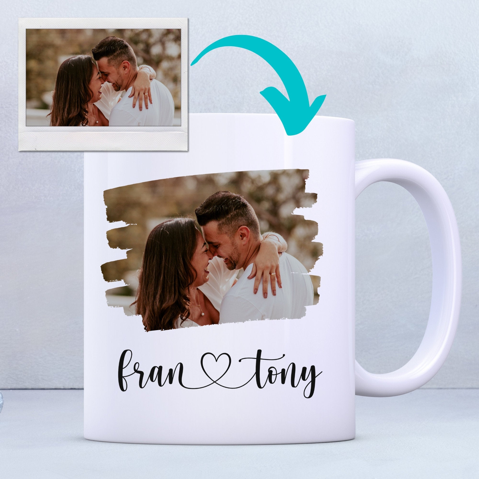 Personalised Couple Mug Couple Valentines Day Coffee Mug Couple Photo Mug Lgbt