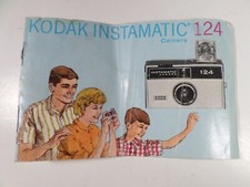 Vintage Original KODAK INSTAMATIC 124 CAMERA MANUAL INSTRUCTIONAL BOOKLET